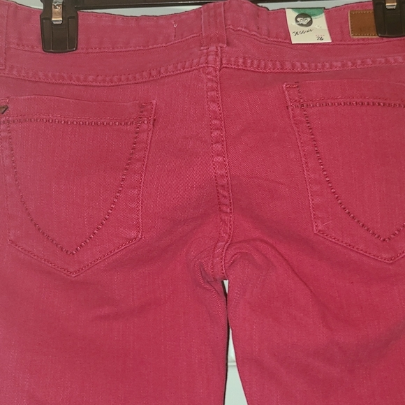 Red Jeggings - Picture 3 of 4